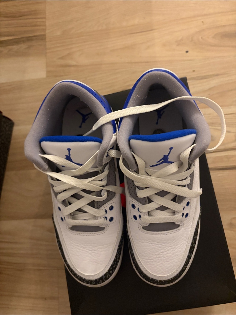 Jordan 3 Sport Blue Grade School 6Y - Picture 5 of 5